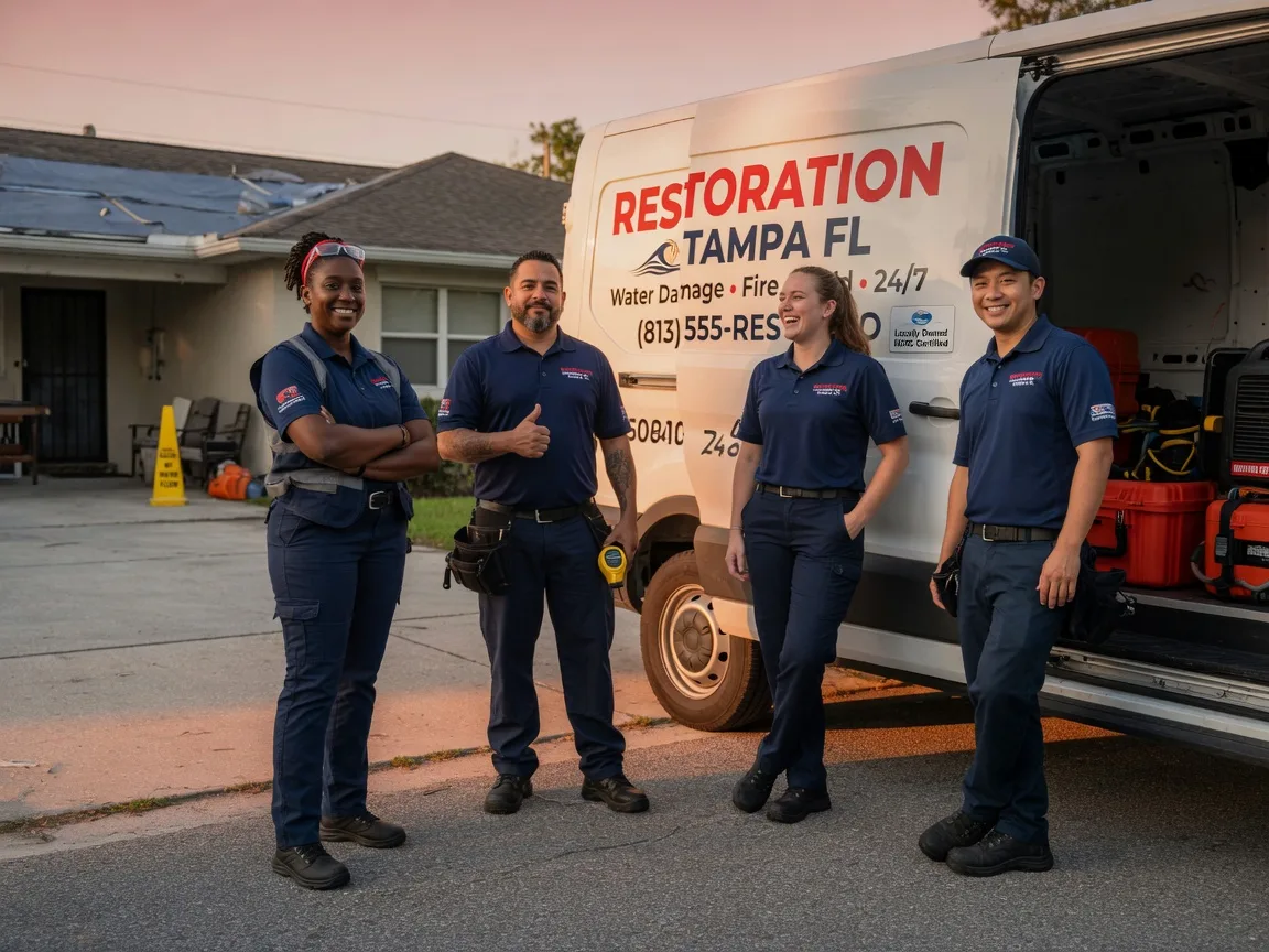 Water Damage Restoration company in Hunter, AR